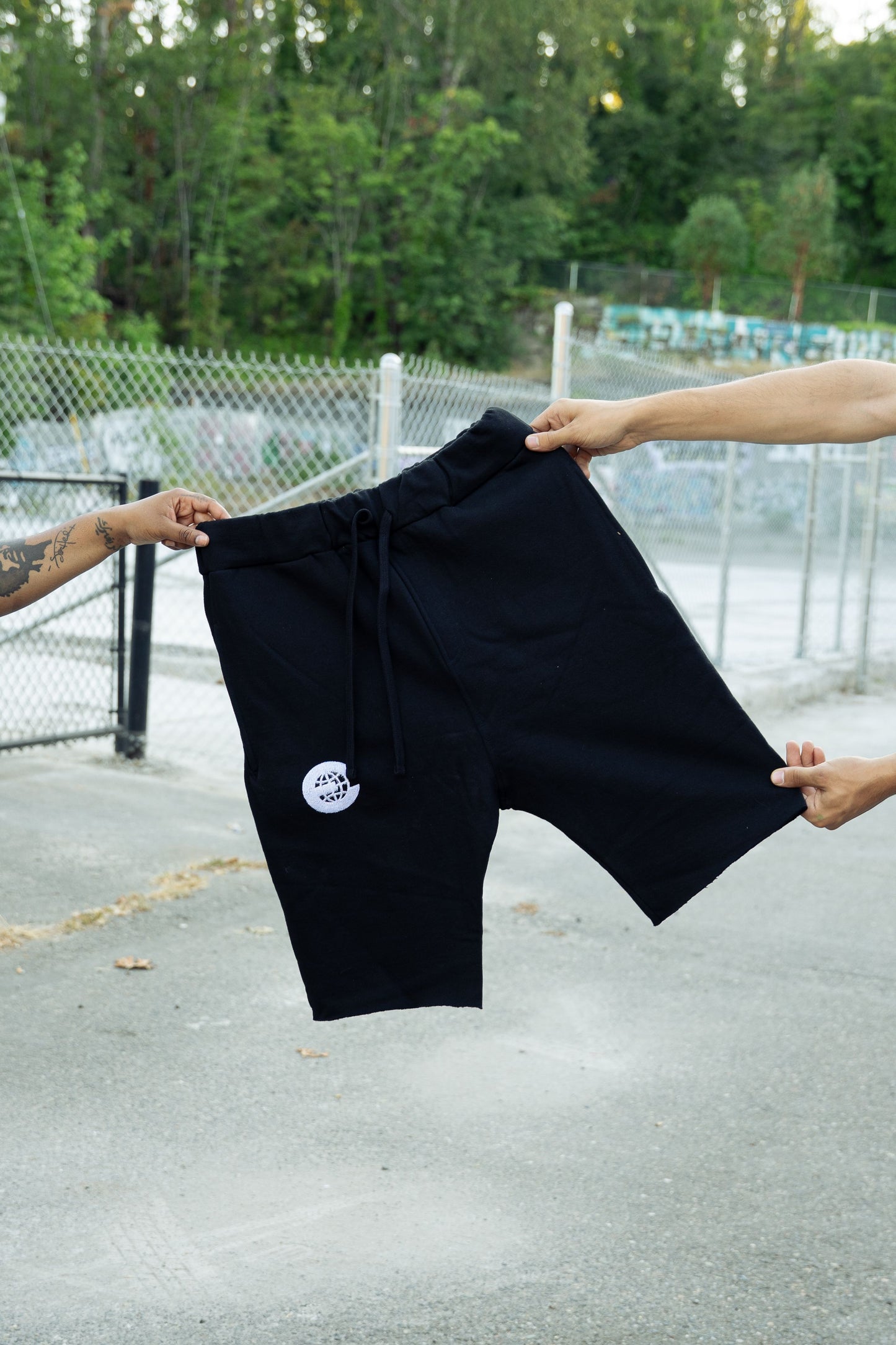 EXHIBITION SWEATSHORTS